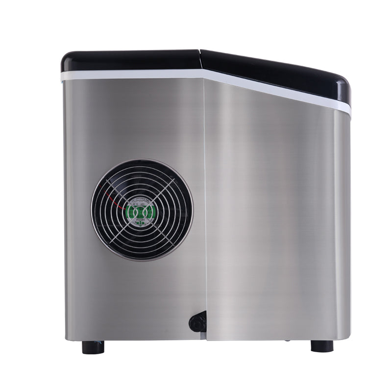 Transform any party, gathering, or hot summer day with Danoz Direct - Devanti 3.2L Stainless Steel Portable Ice Cube Maker