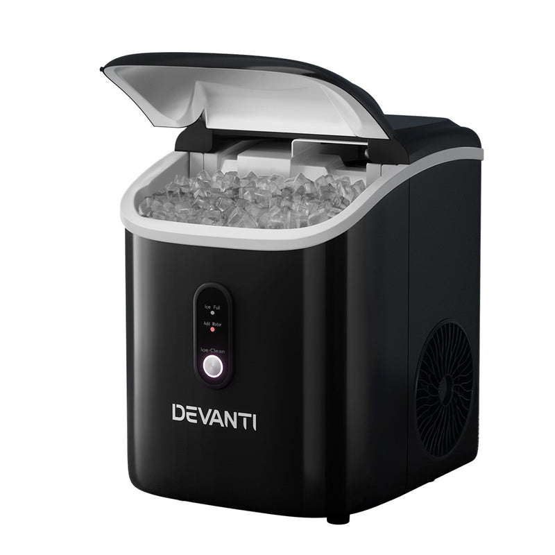 Introducing the Devanti 15kg Nugget Ice Maker Machine from Danoz Direct! Enjoy 15kg of perfectly nugget-shaped ice in just 24 hours