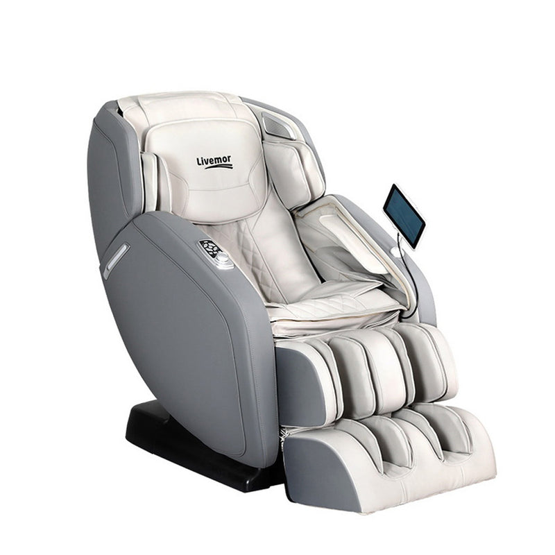 Indulge in luxurious relaxation with Danoz Direct - Livemor 4D Massage Chair! With its electric recliner and 4D massaging capabilities