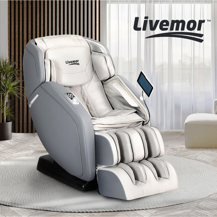 Danoz Direct - Livemor 4D Massage Chair Electric Recliner Home Massager Gary