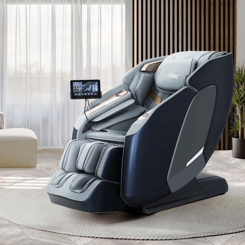 Transform your space into a luxurious oasis with Danoz Direct Livemor 4D Massage Chair. Equipped with an electric recliner