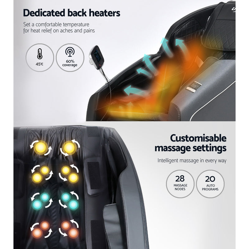 Experience ultimate relaxation and comfort with Danoz Direct - Livemor Massage Chair Electric Recliner Massager