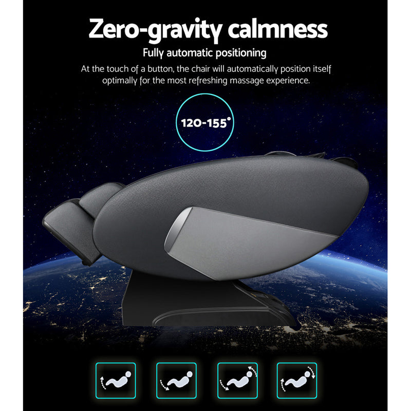 Experience the ultimate relaxation with Danoz Direct's Livemor Massage Chair. This electric recliner massager in sleek black