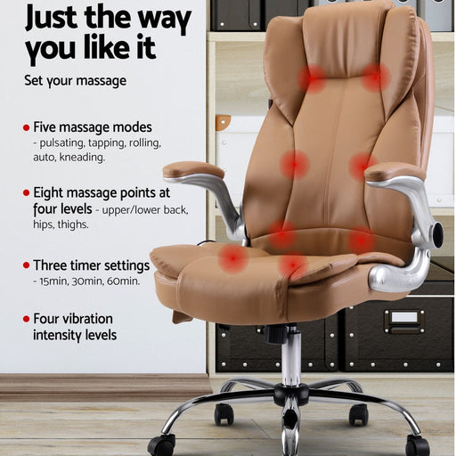 Office chair wit8 point massager