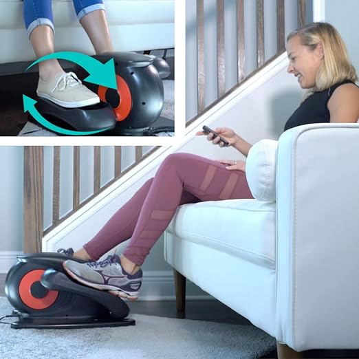 Danoz Direct - As Seen on TV - Orbitrek MX Motorized Elliptical Pedal Exerciser, complete with a convenient remote control!