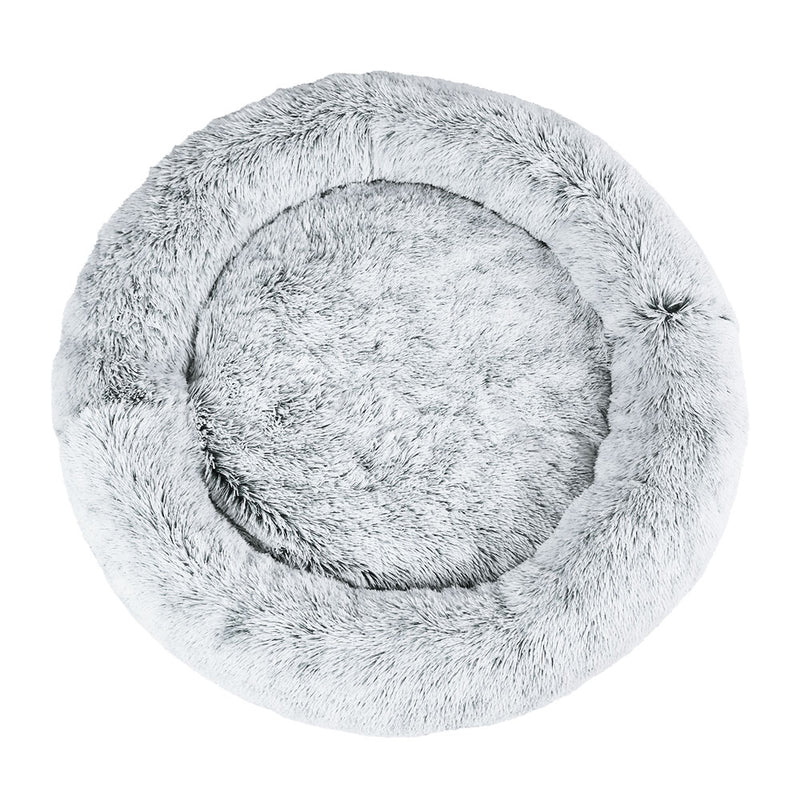 Danoz Direct - i.Pet Pet Bed Dog Cat 110cm Calming Extra Large Soft Plush Charcoal