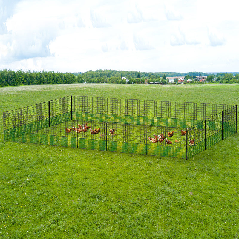 Danoz Direct - i.Pet Chicken 🐓 🐓 🐓 Fence Electric 50Mx125CM Poultry Netting