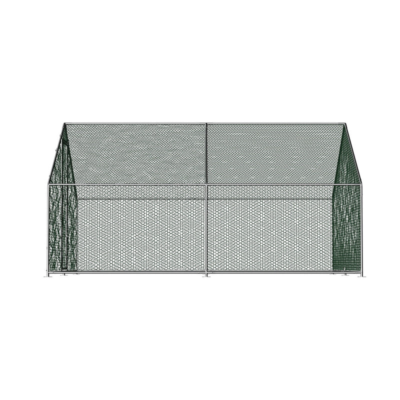 Danoz Direct - i.Pet Chicken🐓 Coop Cage 3x4x2m Galvanised Steel