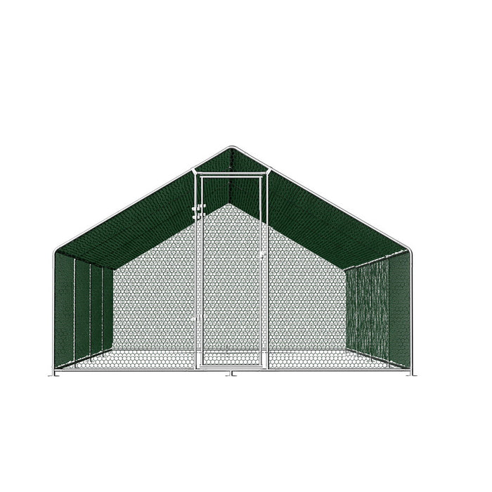 Danoz Direct - i.Pet Chicken🐓🐓🐓 Coop Cage 3x8x2m Galvanized Steel