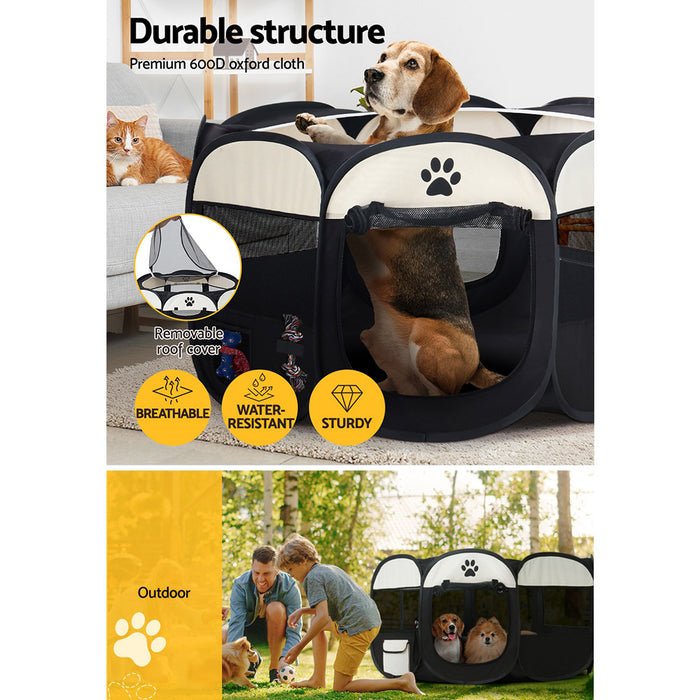 Danoz Direct - i.Pet Dog Playpen Tent Pet Crate Fence 3XL Enclosure