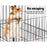 Danoz Direct - i.Pet Rabbit Cage 142cm Hutch 4 Level Bird Guinea Pig Ferret