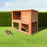 Danoz Direct - i.Pet Chicken Coop 88cm x 40cm x 76cm Rabbit Hutch Large House Run Wooden Cage Outdoor