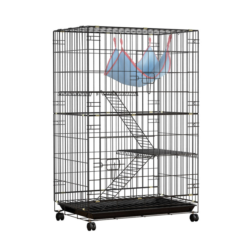 Danoz Pets - i.Pet Rabbit🐰🐰 Cage 100cm Hutch 3 Level Indoor Guinea Pig Ferret - Free Postage