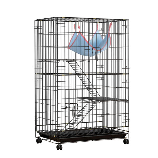 Danoz Direct - i.Pet Rabbit Cage 100cm Hutch 3 Level Indoor Guinea Pig Ferret