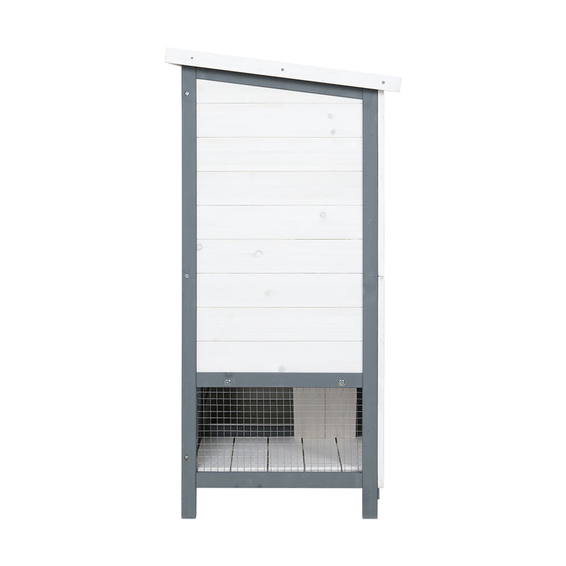 Danoz Direct - i.Pet Rabbit Hutch 98cm x 45cm x 92cm Chicken Coop Large Wooden House Run Cage Bunny Guinea Pig