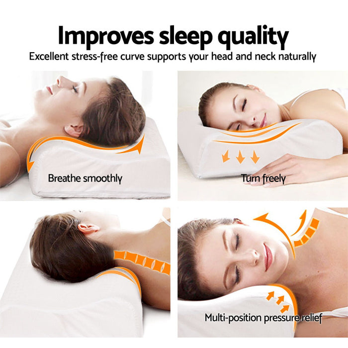 Danoz Direct - Experience the ultimate in comfort and support with Danoz Direct Latex Pillow, Buy 1 Get 1 Free - Incl. Delivery