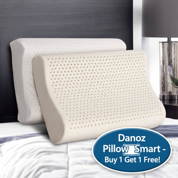 Danoz PillowSmart - Experience the ultimate in comfort and support with our Latex Pillow, Buy 1 Get 1 Free - Incl. Delivery