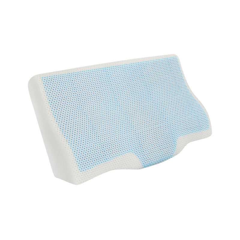 Danoz Direct - Danoz Direct Bedding - Memory Foam Contour Pillow Cool Gel Bamboo with Cover - Free Post