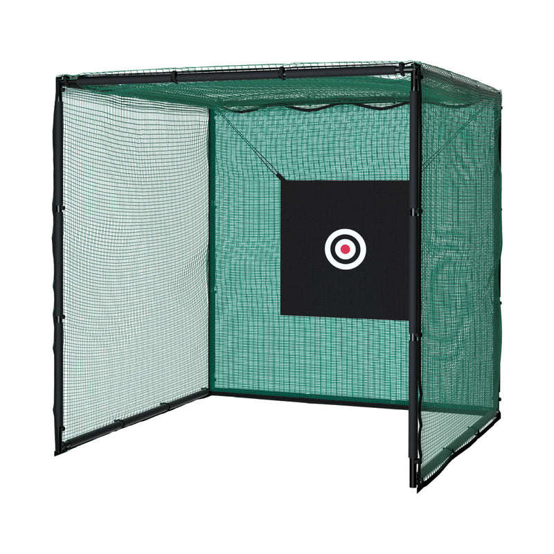 Danoz Sports - Everfit 3m Golf Practice Net Hitting Cage with Steel Frame Baseball Training