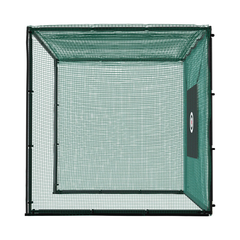 Danoz Sports - Everfit 3m Golf Practice Net Hitting Cage with Steel Frame Baseball Training