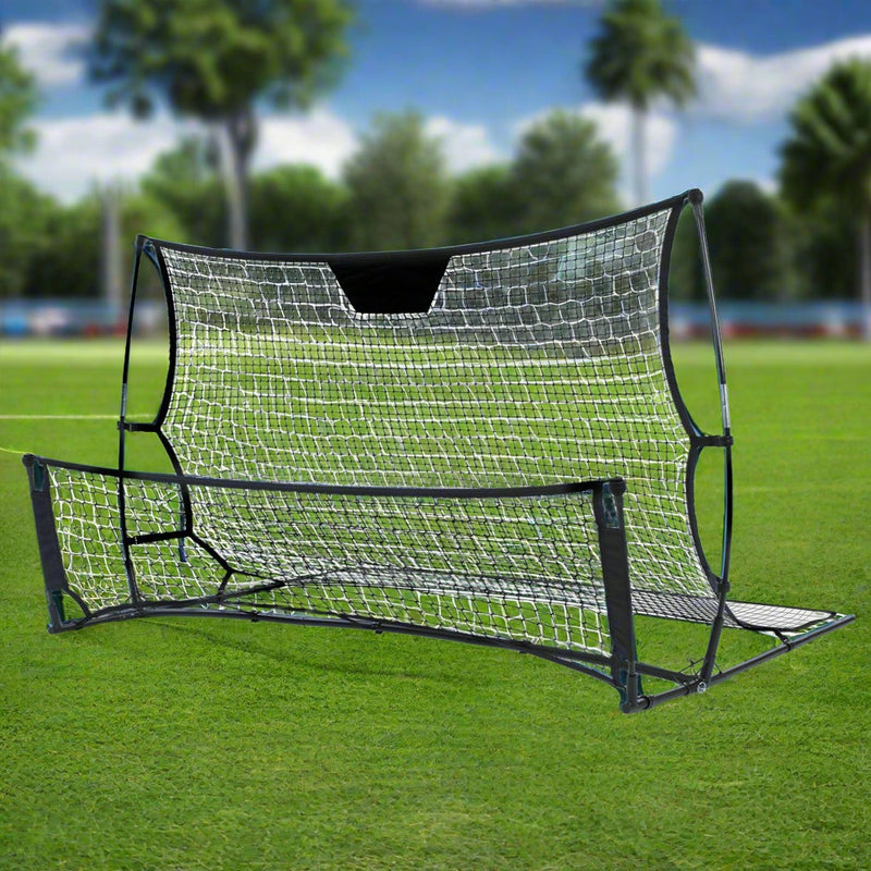 Danoz Direct - Everfit 2.1m Football Soccer Net Portable Goal Net Rebounder Sports Training