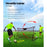 Everfit 2.1m Football Soccer Net Portable Goal Net Rebounder Sports Training