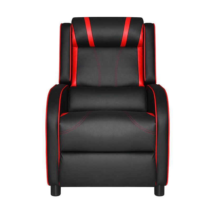 Danoz Recliner Chairs - Artiss Recliner Gaming Chair! Made of luxurious leather, offers maximum comfort and support