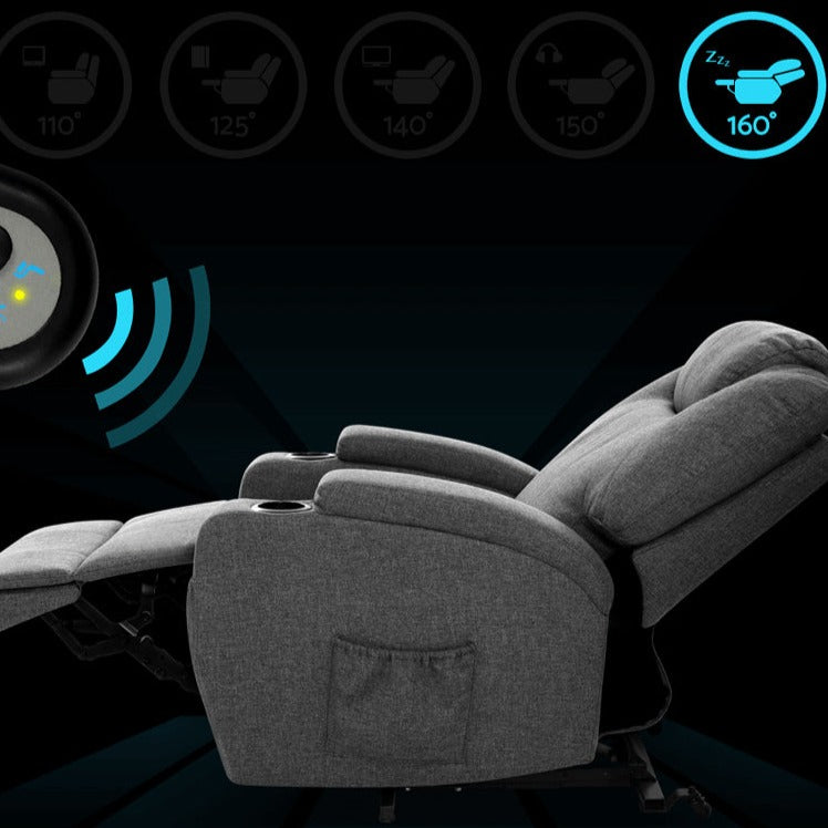 Luxurious comfort with Danoz Direct - Artiss Recliner Chair. Let the lift assist feature effortlessly guide you to a standing position