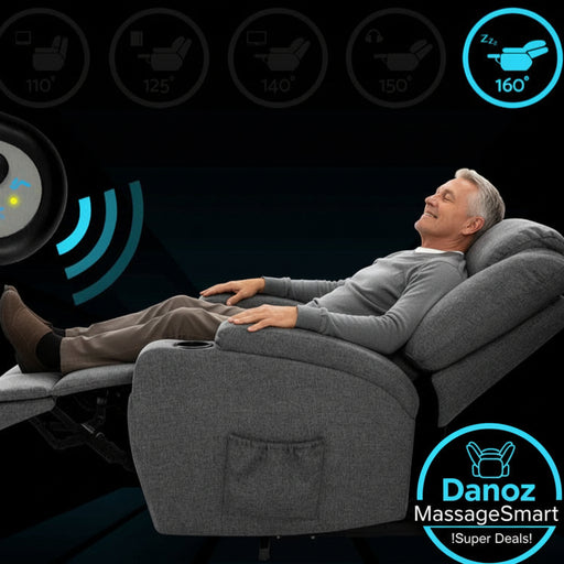 Recliner massage chair