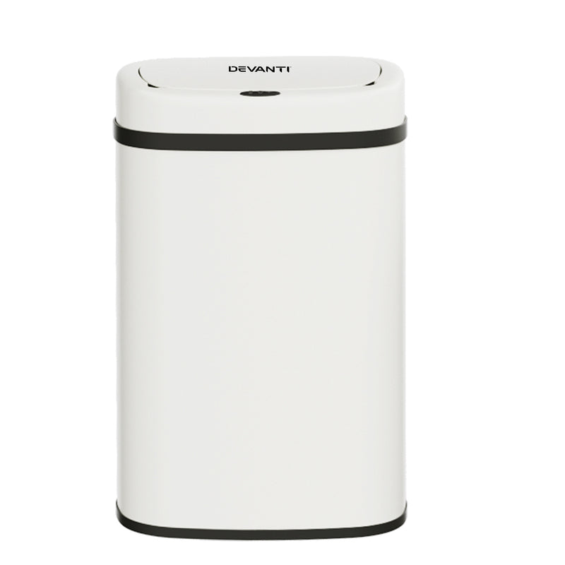 Danoz Direct - Devanti 50L Sensor Bin. This automatic, motion-sensing bin makes throwing away trash quick and effortless - Incl. Delivery