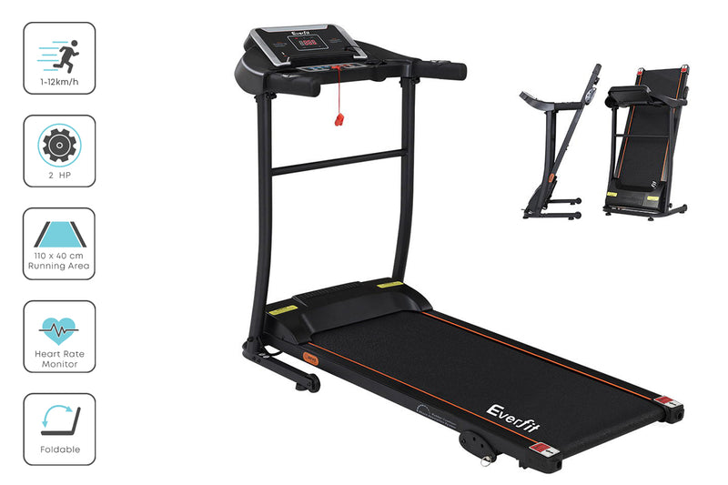 Take your fitness journey to the next level with Danoz Fitness - Everfit Treadmill Electric Home Gym Fitness Exercise Machine - Incl Delivery