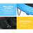 Danoz Direct - Everfit 10FT Trampoline for Kids w/ Ladder Enclosure Safety Net Pad Gift Round