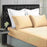 Danoz Direct -  Park Avenue 500TC Soft Natural Bamboo Cotton Sheet Set Breathable Bedding - Queen - Blush