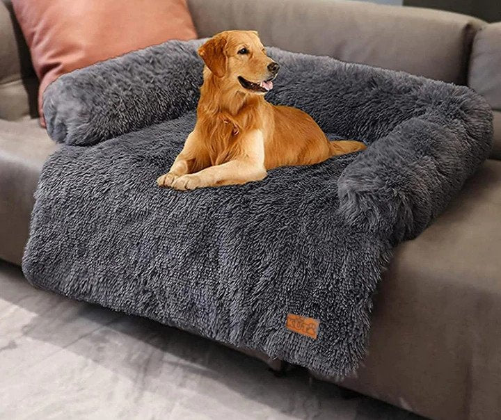Danoz Direct - Calming Furniture Protector For Your Pets Couch Sofa Car & Floor Jumbo Charcoal
