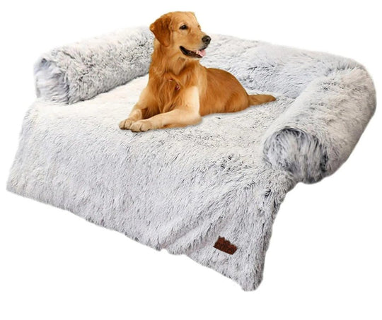 Danoz Direct - Calming Furniture Protector For Your Pets🐶🐱 Couch Sofa Car & Floor Medium Grey