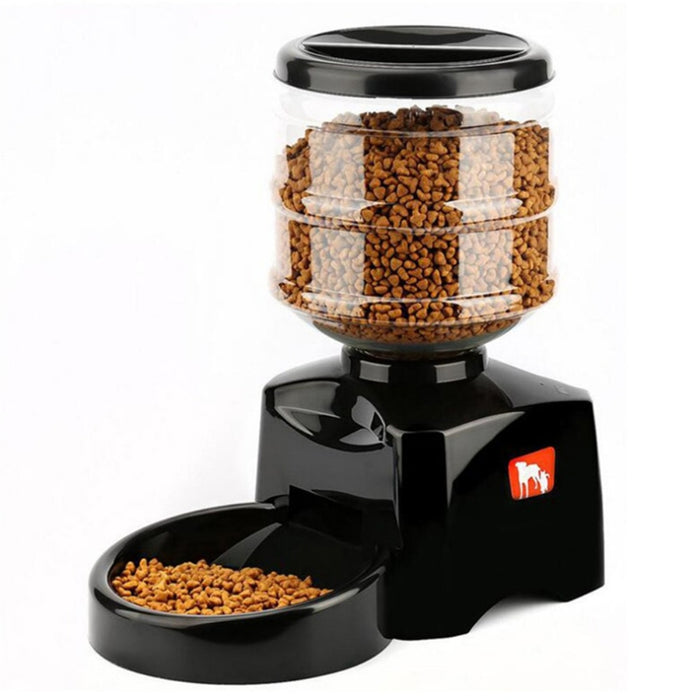 Danoz Direct - 5.5L Automatic Pet Feeder Cat Dog Smart Food Dispenser Self Feeding Meal Bottle
