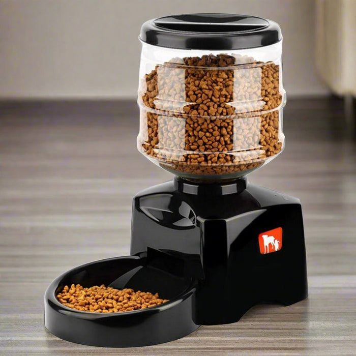 Danoz Direct - 5.5L Automatic Pet Feeder Cat Dog Smart Food Dispenser Self Feeding Meal Bottle