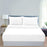 Danoz Direct -  GOMINIMO 4 Pcs Bed Sheet Set 2000 Thread Count Ultra Soft Microfiber - King (White) GO-BS-107-XS