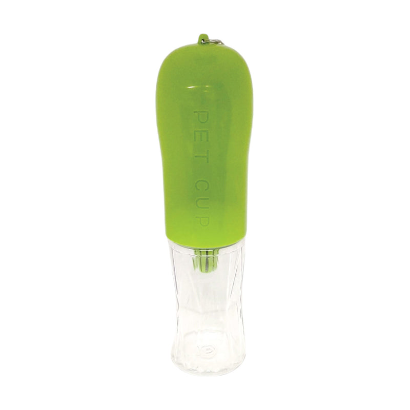 Danoz PetSmart - 380ml Portable Pet Water Bottle with Filter - Travel Drinking Cup For Dogs Cats