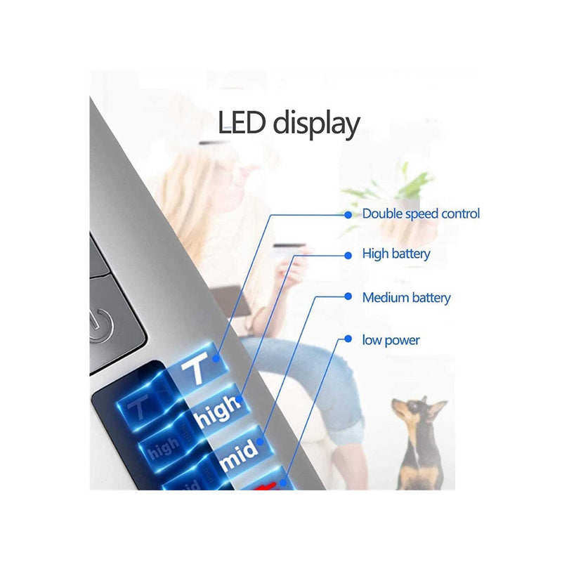 Danoz Pets - Pet Nail Grinder Dog🐶 Cat Electric Trimmer Turbo USB Rechargeable Claw Filer N9