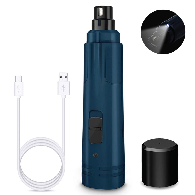 Danoz Pets - LED Light Pet Nail Grinder Dog🐶 Cat Electric Trimmer 2 Speed Rechargeable Filer