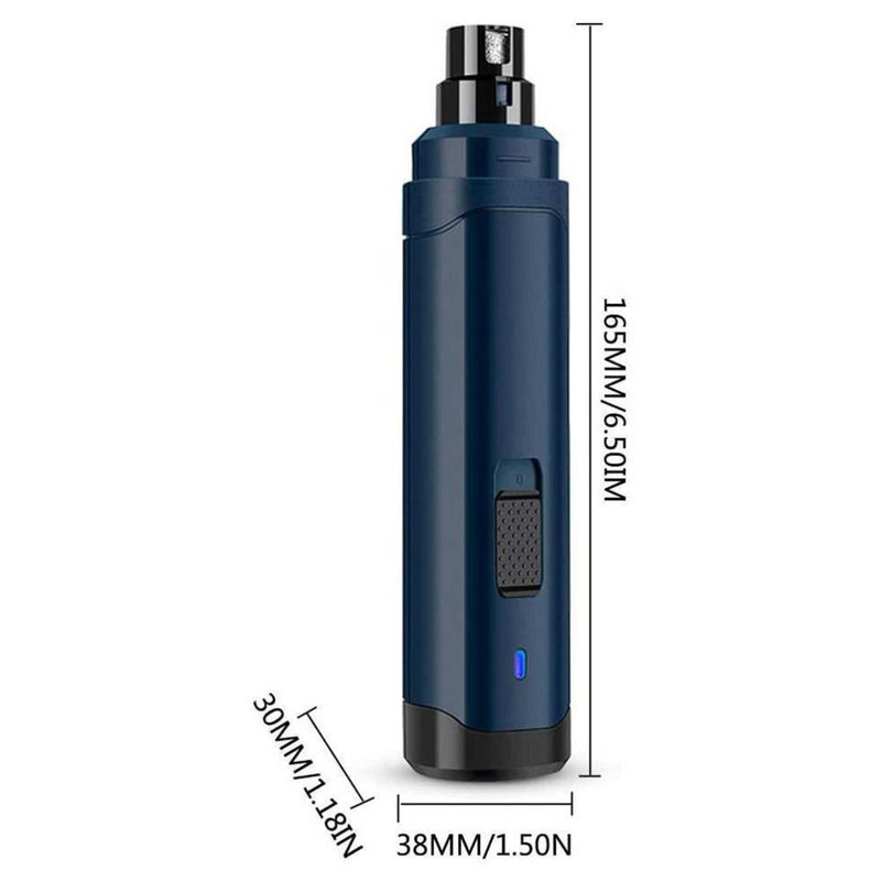 Danoz Pets - LED Light Pet Nail Grinder Dog🐶 Cat Electric Trimmer 2 Speed Rechargeable Filer