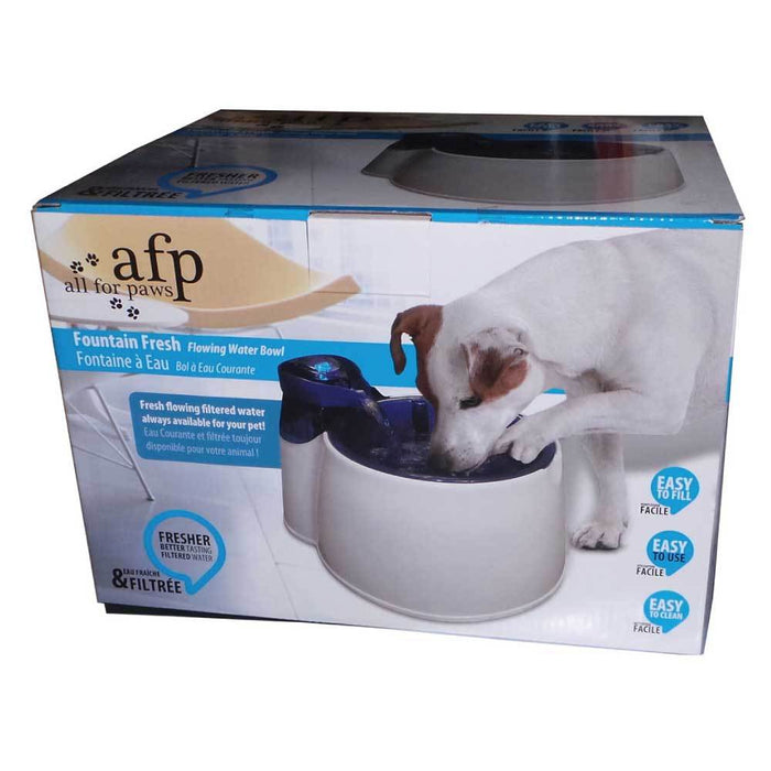 Danoz Direct - 2L Fountain Fresh Pet 🐶🐱 Water Filter Bowl - Interactive Dog Cat Purifier