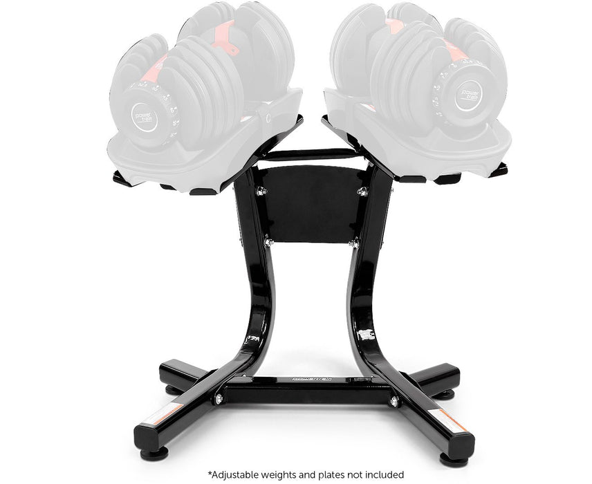 Transform your home gym with Danoz Direct Powertrain Adjustable Dumbbells Stand. Easily adjust the weight and intensity of your workouts