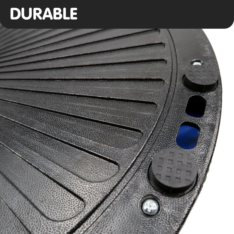 Danoz Direct -  Powertrain Fitness Yoga Ball Home Gym Workout Balance Trainer Blue