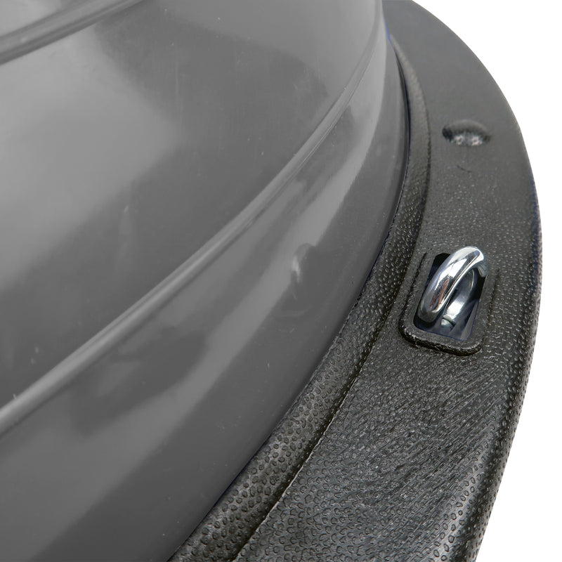 Danoz Direct -  Powertrain Fitness Yoga Ball Home Gym Workout Balance Trainer Grey