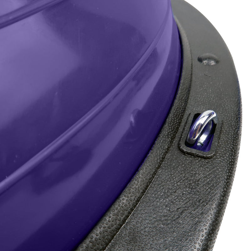 Danoz Direct -  Powertrain Fitness Yoga Ball Home Gym Workout Balance Trainer Purple
