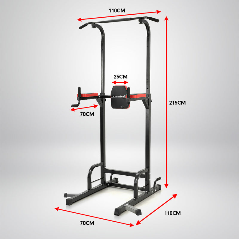 Danoz Direct -  Powertrain Multi Station For Chin Ups Pull Ups And Dips
