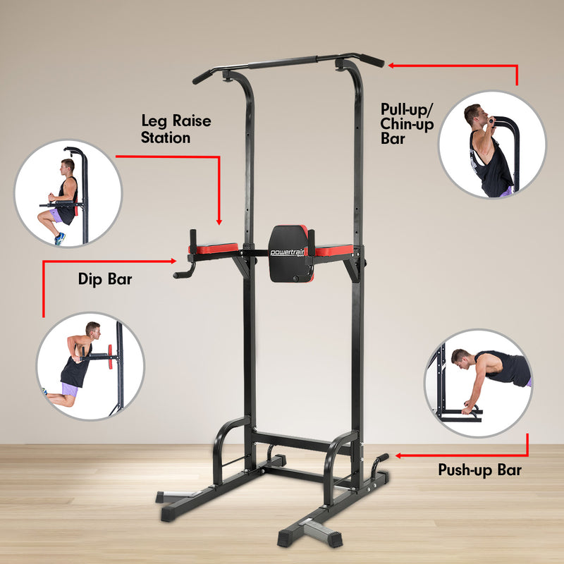 Danoz Direct -  Powertrain Multi Station For Chin Ups Pull Ups And Dips