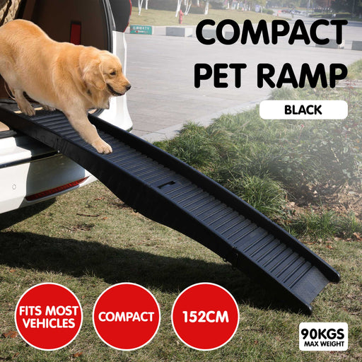 Danoz Direct - Furtastic 152cm Portable Dog Pet Ramp - Black